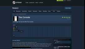 
							         Guide :: The Console - Steam Community								  
							    
