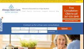 
							         Guide to Choosing a Senior Caregiver| Upper BuxMont								  
							    