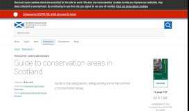 
							         Guide to conservation areas in Scotland - gov.scot								  
							    