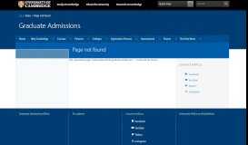 
							         GUIDE to using graduate applicant self-service - Graduate Admissions								  
							    