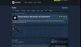 
							         Guide :: Transmission Received Achievement - Steam Community								  
							    