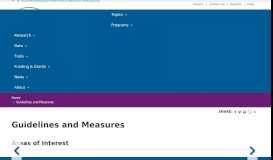 
							         Guidelines and Measures | Agency for Healthcare Research & Quality								  
							    