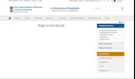 
							         guidelines for indian government websites - eGov Standards								  
							    