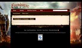 
							         Guildportal.com shutting down? | EverQuest 2 Forums								  
							    