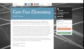 
							         Guin Foss Elementary | Smore Newsletters for Education								  
							    