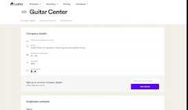 
							         Guitar Center - Email Address Format & Contact Phone Number - Lusha								  
							    