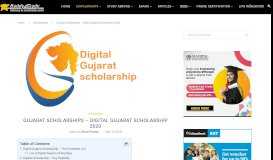 
							         Gujarat Scholarship - Digital Gujarat scholarship 2020, Last ...								  
							    