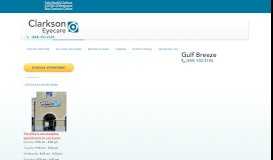
							         Gulf Breeze Eye Care | Clarkson Eyecare								  
							    