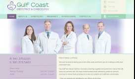 
							         Gulf Coast Obstetrics & Gynecology of Sarasota, FL								  
							    