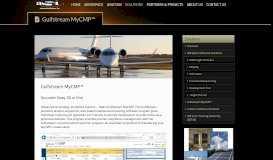 
							         Gulfstream MyCMP™ - Advanced Solutions, Inc.								  
							    