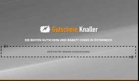 
							         Gutschein Knaller - Das gratis Gutschein & Rabatt Portal in Österreich								  
							    