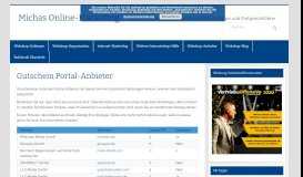 
							         Gutschein Portal-Anbieter | Webshop-Hilfe								  
							    