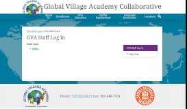 
							         GVA Staff Log In – GVA Staff Login – Global Village Academy ...								  
							    