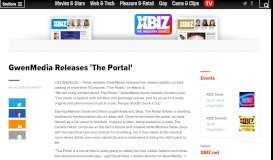
							         GwenMedia Releases 'The Portal' - XBIZ.com								  
							    