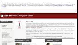 
							         Gwinnett County Public Schools - Frontline Recruitment - Applitrack.com								  
							    