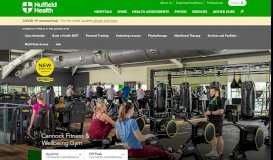 
							         Gym in Cannock, Fitness & Wellbeing | Nuffield Health								  
							    
