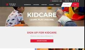 
							         Gym with Daycare | VASA Fitness KidCare								  
							    