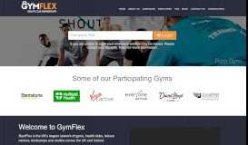 
							         Gymflex - Health Club Memberships								  
							    