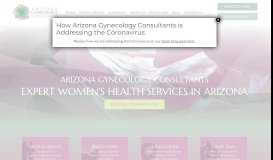 
							         Gynecology and Women's Health Services in Arizona								  
							    