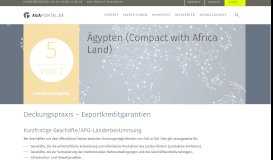 
							         Ägypten - Länderseiten - Länderinformationen - AGA-Portal								  
							    