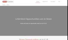 
							         H-E-B Retail Jobs | Full & Part Time Store Positions | H-E-B								  
							    