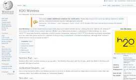 
							         H2O Wireless - Wikipedia								  
							    