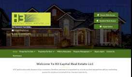 
							         H3 Capital | Real Estate Experts | Illinois								  
							    