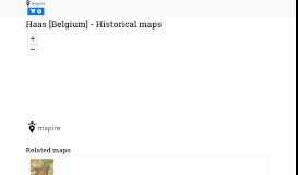 
							         Haas [Belgium] | Mapire - The Historical Map Portal								  
							    