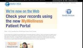 
							         Habor-UCLA Launches New MyWellness Patient Portal System ...								  
							    