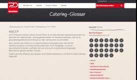 
							         HACCP H ‹ Catering-Glossar ‹ Essen & Trinken ‹ Catering-Portal ...								  
							    