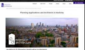 
							         Hackney Architects & Planning Applications | Extension Architecture								  
							    