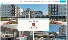 
							         Haddon Towne Center: Apartments in Haddon Township, NJ								  
							    