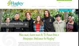 
							         Hagley College: Home								  
							    