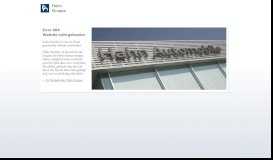 
							         Hahn Gruppe | Hahn Automobile - Audi								  
							    