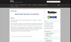 
							         Haida Gwaii Teachers' Association: HGTA								  
							    