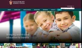 
							         Haileybury Rendall School | Private School Darwin, NT - Haileybury								  
							    