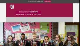 
							         Haileybury Turnford School								  
							    