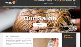 
							         Hair and Beauty Salon - West Herts College								  
							    