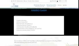 
							         HAKRO GmbH - Christliche Initiative Romero e.V. (CIR)								  
							    