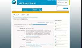 
							         HAL-HAS version 1.0.9 - CSIRO Data Access Portal								  
							    