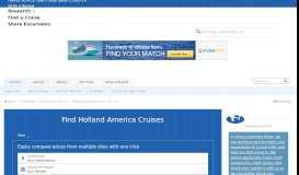 
							         HAL login - Holland America Line - Cruise Critic Community								  
							    