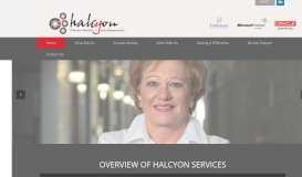 
							         Halcyon Solutions								  
							    