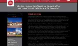 
							         Hale School - Heritage Perth								  
							    