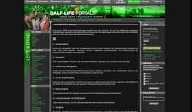 
							         Half-Life Portal | Left 4 Dead | HUD (Head-up-Display)								  
							    