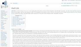 
							         Half-Life - Wikiquote								  
							    