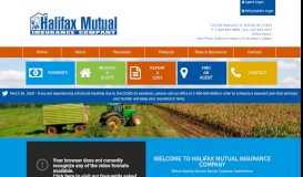 
							         Halifax Mutual Insurance								  
							    