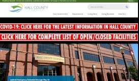 
							         Hall County, GA - Official Website | Official Website								  
							    