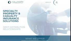 
							         Hallmark Financial Services | Specialty Property & Casualty ...								  
							    