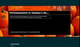 
							         Halloweentown II: Kalabar's Revenge - Halloweentown Wiki - Fandom								  
							    