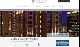 
							         Halstead Tower by Windsor | Windsor Corporate Suites								  
							    